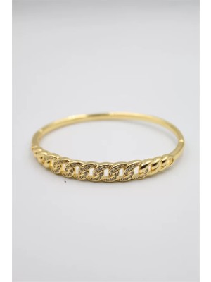 Ethab Ticaret Taşlı Vip Bilezik - Altın