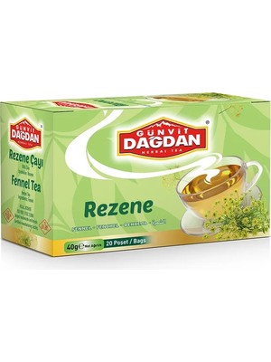 Ethab Ticaret Rezene Çayı  Bardak Poşet 20’li