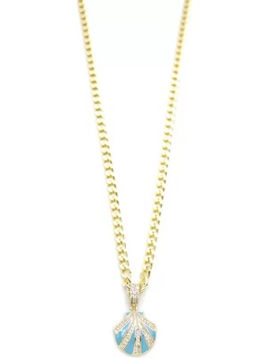 Ethab Ticaret Deniz Kabuğu Kolye - Altın