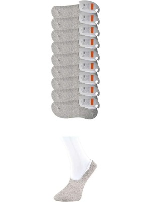 Ethab Ticaret Gri Erkek Babet Çorap 9 Çift