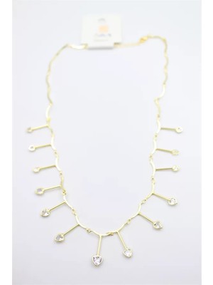 Ethab Ticaret Kalp Sallantılı Kolye - Altın