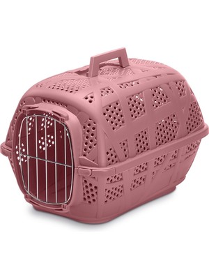 İmac Muratech Imac Carry Sport Metal Kapılı Evcil Hayvan Taşıma Çantası Pembe 48,5X34X32CM