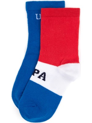 U.S. Polo Assn. Erkek Çocuk 2'li Soket Çorap 50318050-VR032