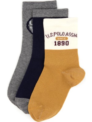 U.s. Polo Assn. Erkek Çocuk Petrol Çorap (Soket) 50318049-VR151