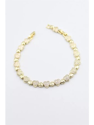 Ethab Ticaret Kalp Xuping Bileklik - Altın