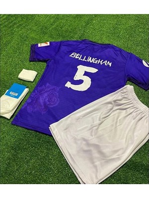 R.madridd 2023/24 Yeni Sezon Y-3 Jude Bellingham Özel Konsept Çocuk Forması 4'lü