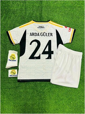 R.madridd 2023--24 Sezon A.r.d.a-Güler Iç Saha Çocuk Forması 4'lü (Armalı Set)