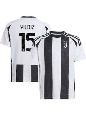 Juventus 2024/25 Sezonu Kenan Yıldız Iç Saha Forması (15)