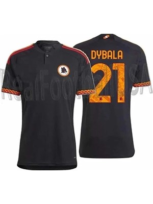 Roma 2023-24 Sezonu Paolo Dybala Forması