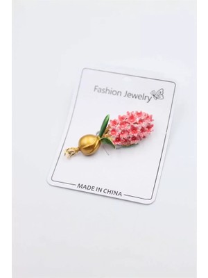 Ethab Ticaret Nergis Broş - Pembe