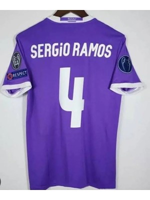 2017 Cardiff Şampiyonlar Ligi  Sergio Ramos Forması (Kısa Kol)