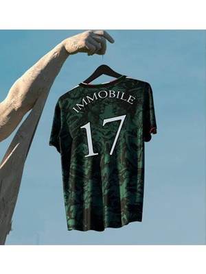 Italya 2023/24 Sezonu Ciro Immobile Özel Konsept Forması (Michelangelo)