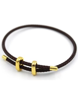 Ethab Ticaret Hasır Bileklik - Kahverengi