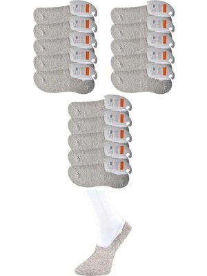 Ethab Ticaret Gri Erkek Babet Çorap 15 Çift