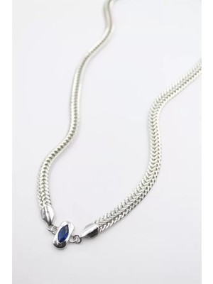 Ethab Ticaret Taşlı Vip Kolye - Gümüş