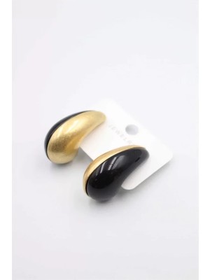 Die Grup Damla Küpe - Siyah