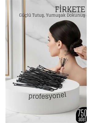 Nacario Mey Ithalat® 750’LI Siyah Saç Firketesi Profesyonel Saç Şekillendirme Için 722418