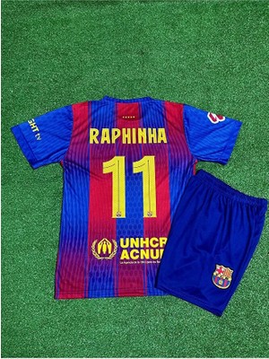 Barcelona 2025/26 Raphinha Iç Saha Çocuk Forması