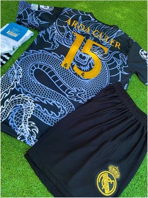 R.e.a.l.m.a.d.r.i.d 2024/25 Yeni Sezon A.r.d.a.-G.ü.l.e.r Dragon Desenli Konsept Forması 4'lü Set