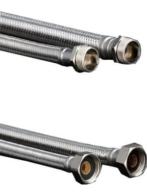 Nacario Mey Ithalat® 1/2x1/2 Nipelli Flex Hortum 30 cm