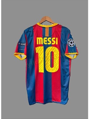 F.c B.a.r.c.e.l.o.n.a 2011 Şampiyonlar Ligi Finali Lionel M'essi Nostalji Yetişkin FORMASI6534636