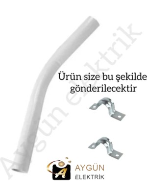 Aygün Elektrik Sokak Armatürleri Için Demir Konsol Boru