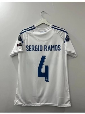 R.e.a.l M.a.d.r.i.d 2018 Kiev Şampiyonlar Ligi Finali Sergio Ramos Forması (Kısa-Kol)
