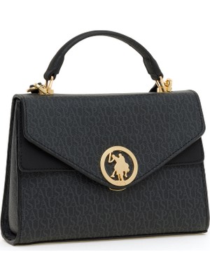 U.S. Polo Assn. Kadın Siyah Kol Çantası 50267292-VR046