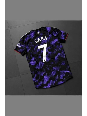 Bukayo Saka Arsenal 2023-24 Sezonu Isimsiz Özel Konsept Forması