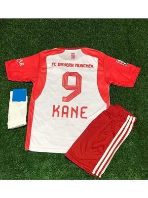 Bayern/münih 2023/24 Yeni Sezon Harry Kane Iç Saha Çocuk Forması 3'lü Set