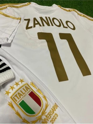 Italya 125.YIL Nicolo Zaniolo Çocuk Forması 3'lü Set