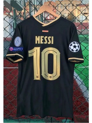 Fc. B.a.r.c.e.l.o.n.a 2020/21 Sezonu Lionel Messi Deplasman Nostalji Forması