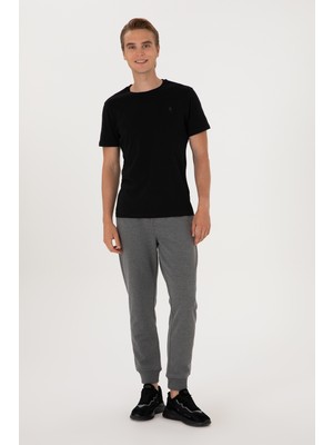 U.s. Polo Assn. Erkek Antrasit Melanj Eşofman Altı 50299452-VR081