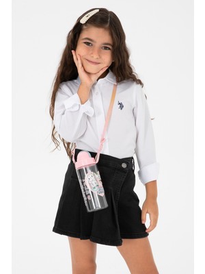 U.S. Polo Assn. Kız Çocuk Beyaz Uzun Kollu Basic Gömlek 50306588-VR013
