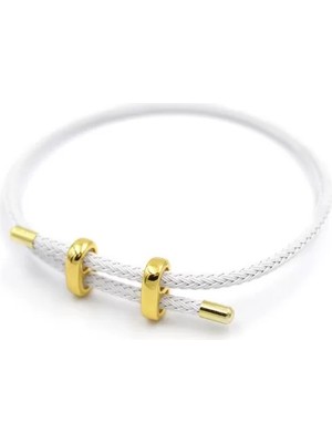 Die Grup Hasır Bileklik - Beyaz