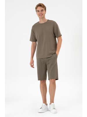 U.s. Polo Assn. Erkek Vizon Şort (Örme) 50307310-VR052