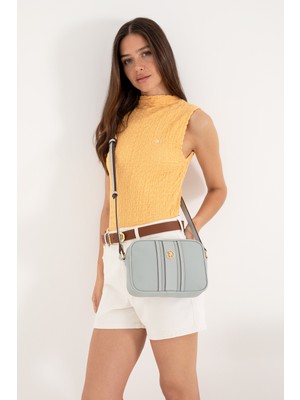 U.S. Polo Assn. Kadın Su Yeşili Çapraz Çanta 50293672-VR048
