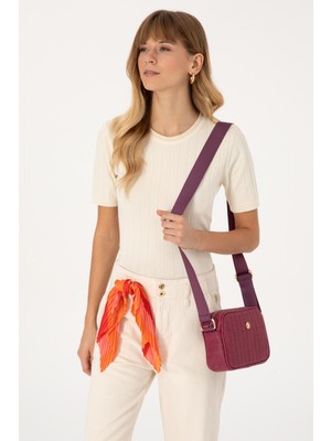 U.S. Polo Assn. Kadın Mor Çapraz Çanta 50303424-VR038