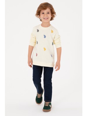 U.s. Polo Assn. Erkek Çocuk Yeşil Pantolon (Jean) 50316703-DN0030