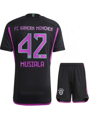 Bayern Münih 2023/24 Yeni Sezon Musiala Deplasman Çocuk Forması 3'lü Set