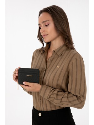 U.s. Polo Assn. Kadın Siyah Cüzdan 50314814-VR046