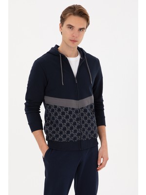 U.s. Polo Assn. Erkek Lacivert Hırka (Örme) 50315668-VR033