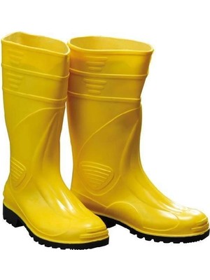 Nacario Mey Ithalat® Gezer Pvc Uzun Çizme Sarı 40 Numara