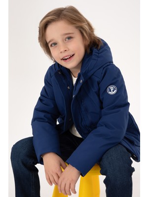 U.s. Polo Assn. Erkek Çocuk Mavi Kaban 50310498-VR212