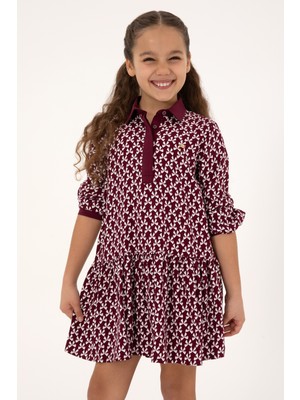 U.s. Polo Assn. Kız Çocuk Plum Elbise (Dokuma) 50317641-VR177