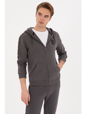 U.s. Polo Assn. Erkek Gri Hırka (Örme) 50315808-VR024