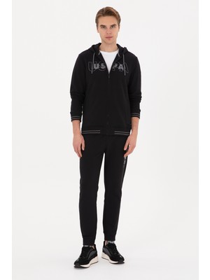 U.s. Polo Assn. Erkek Siyah Eşofman Altı 50316373-VR046