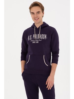 U.s. Polo Assn. Erkek Mürdüm Sweatshirt 50315527-VR074