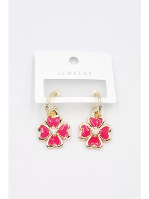 Die Grup Çiçek Küpe - Pembe