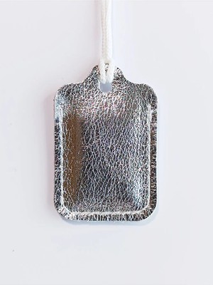 VİP GİFT Küçük Dörtgen Cevşen Dualı Kolye Muska Hakiki Deri El Yapımı